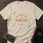 Children Are a Heritage Christian t-shirt in Sand — Psalm 127:3