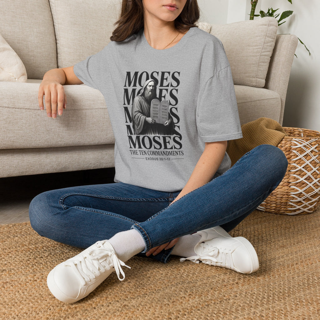 Moses & the Ten Commandments — Classic Shirt | Exodus 20 Christian Apparel