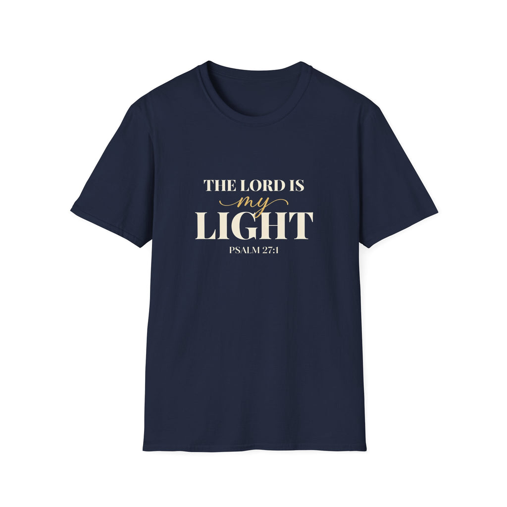 The Lord Is My Light — Classic Shirt | Psalm 27:1 Christian Apparel