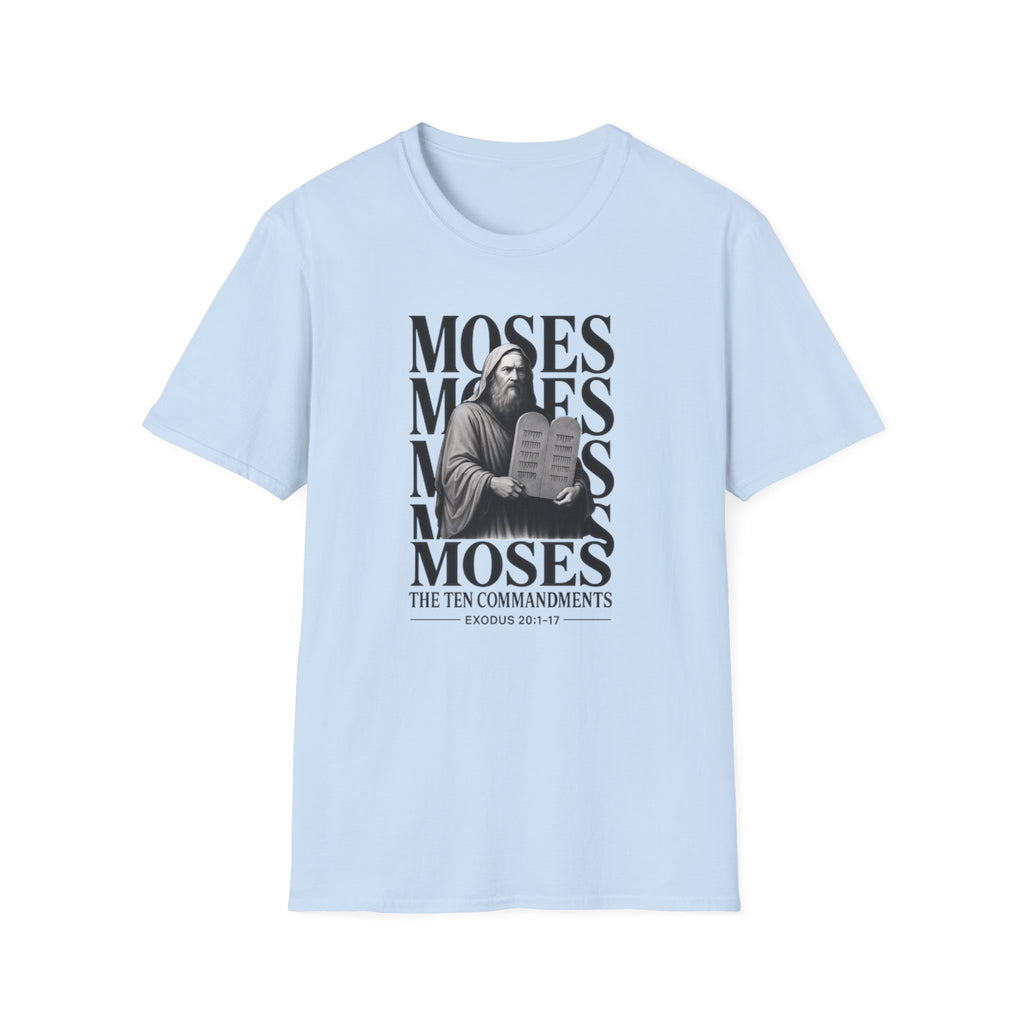 Moses & the Ten Commandments — Classic Shirt | Exodus 20 Christian Apparel