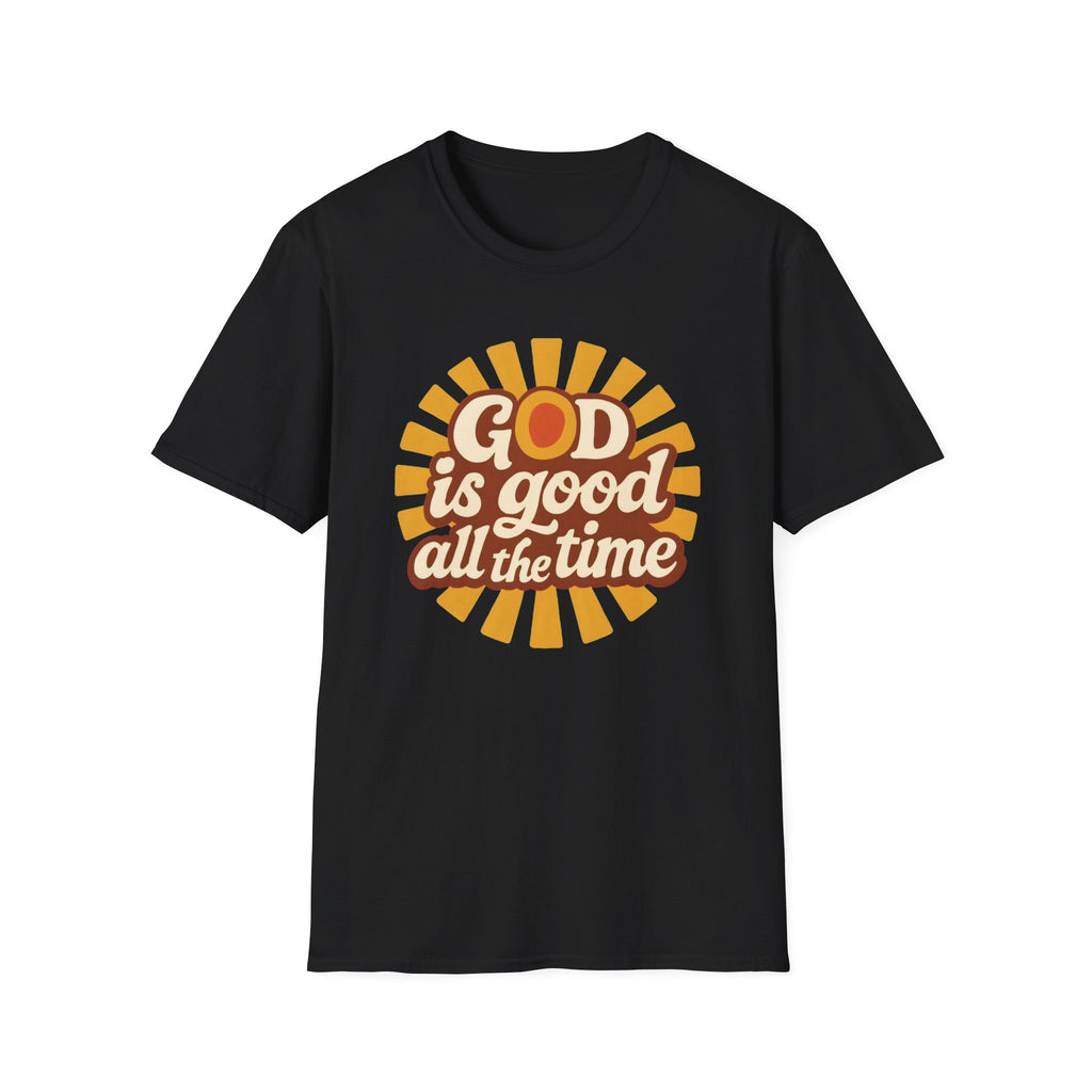 God Is Good All the Time — Classic Shirt | Retro Christian Apparel