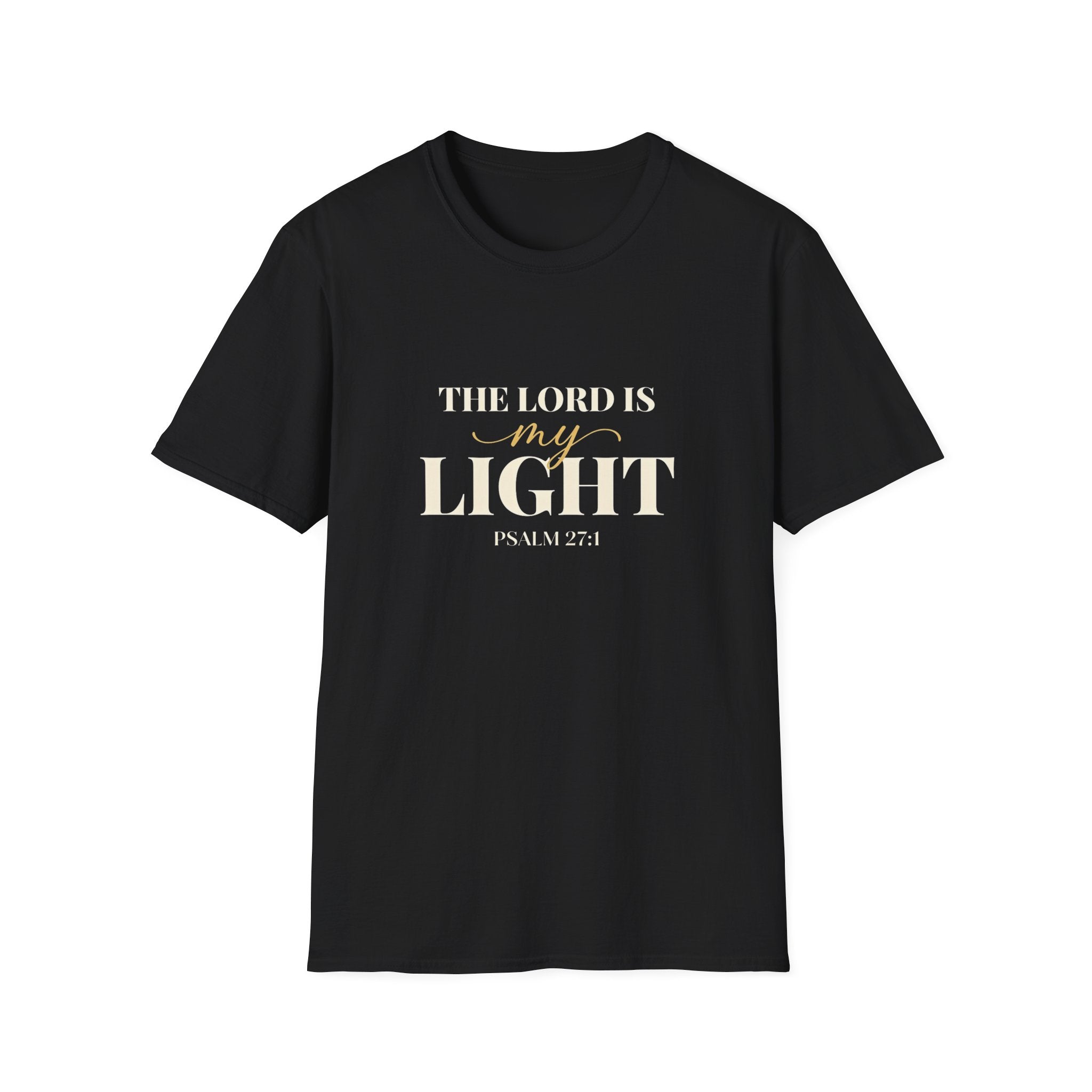 The Lord Is My Light — Classic Shirt | Psalm 27:1 Christian Apparel
