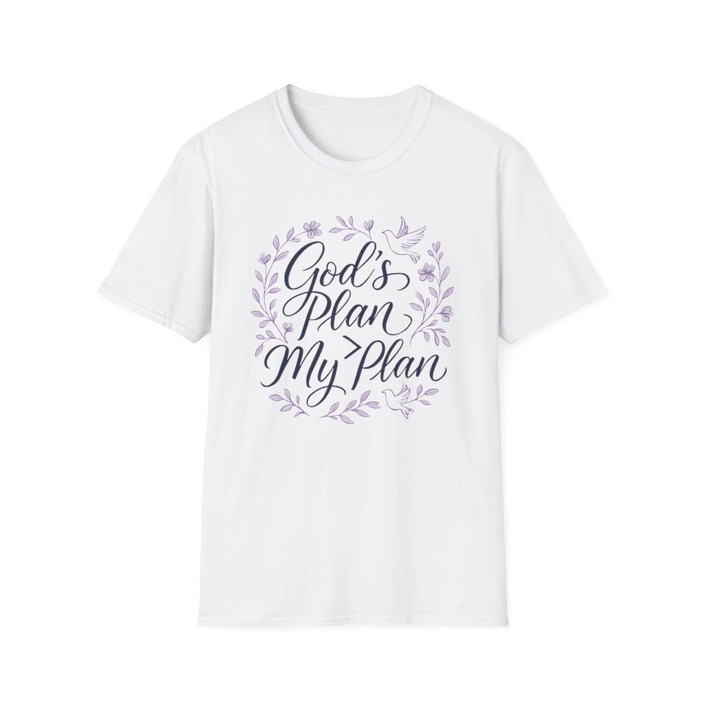 God's Plan Is Greater Than My Plan — Classic Shirt | Christian Apparel