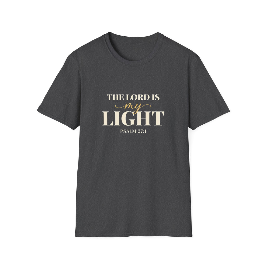 The Lord Is My Light — Classic Shirt | Psalm 27:1 Christian Apparel