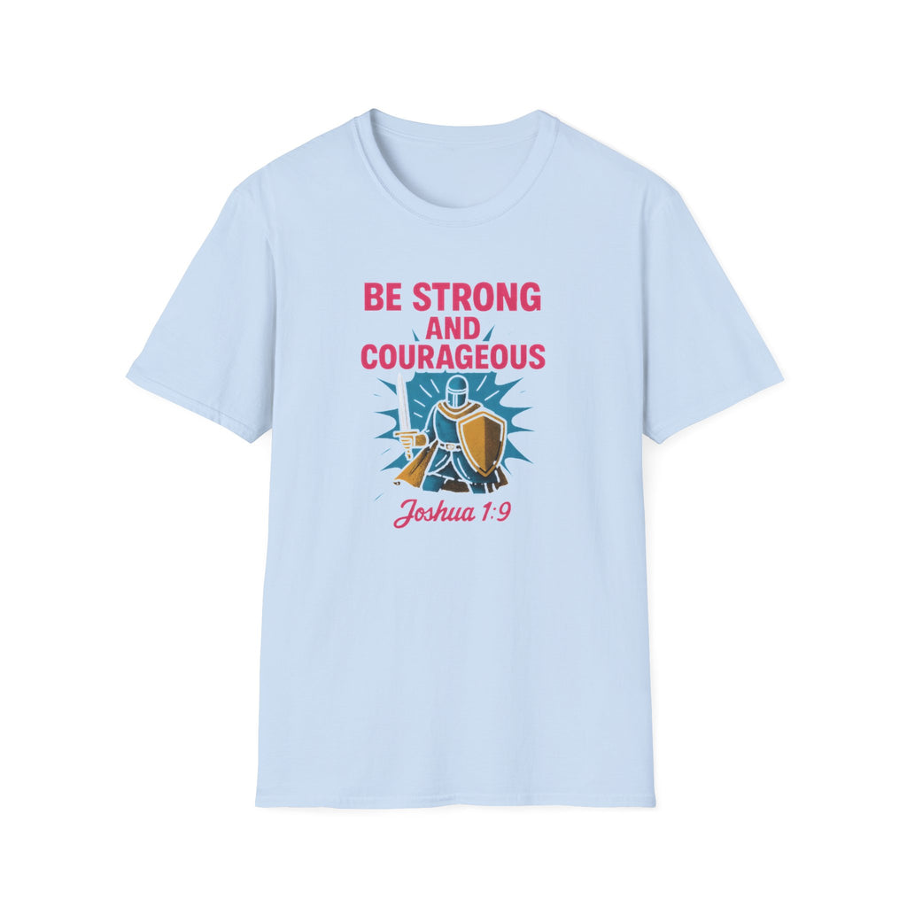 Be Strong and Courageous Knight — Classic Shirt | Joshua 1:9 Youth Apparel