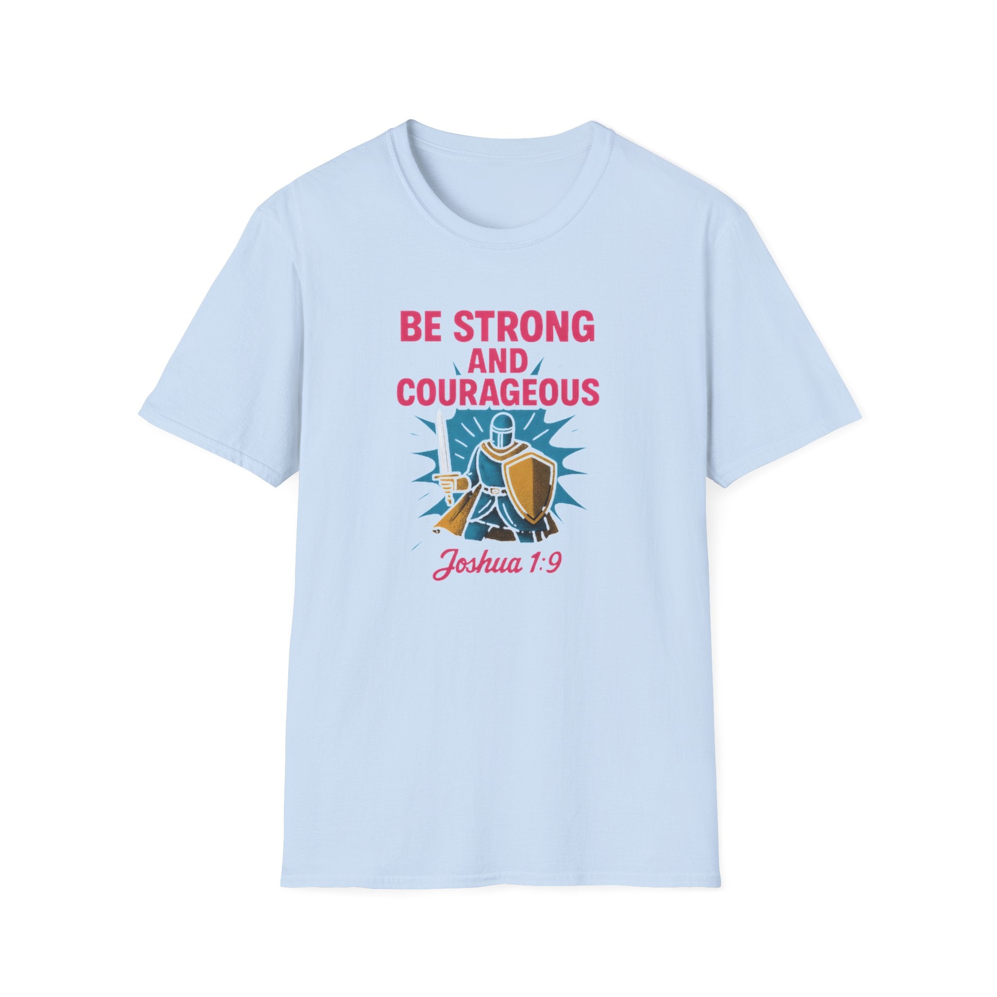 Be Strong and Courageous Knight — Classic Shirt | Joshua 1:9 Youth Apparel