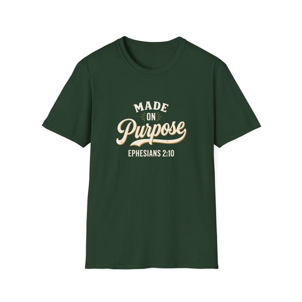 Made on Purpose — Classic Shirt | Ephesians 2:10 Christian Apparel