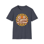 God Is Good All the Time — Classic Shirt | Retro Christian Apparel