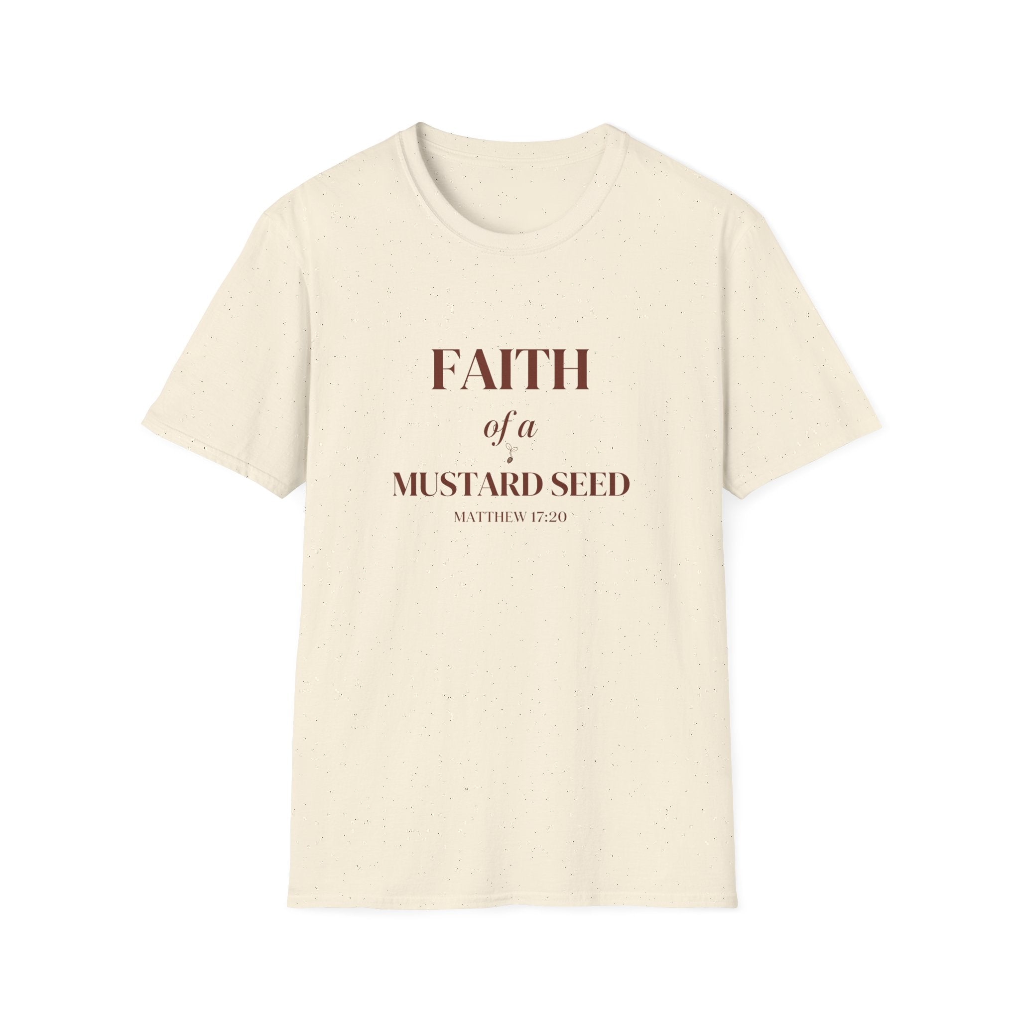 Faith of a Mustard Seed — Classic Shirt | Matthew 17:20 Christian Apparel