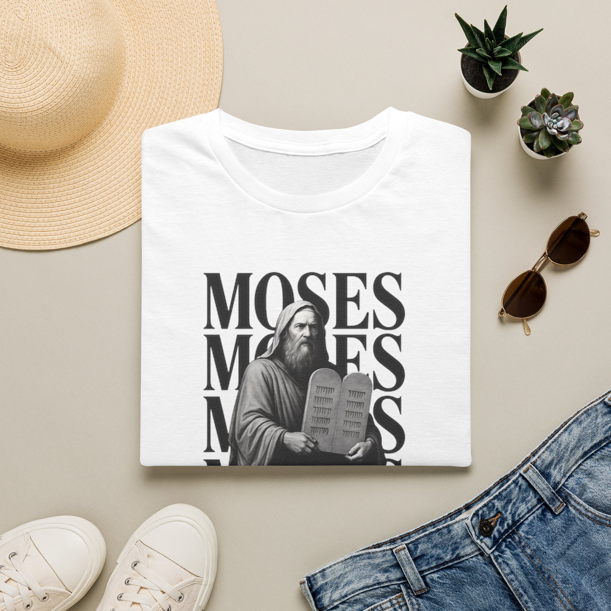 Moses & the Ten Commandments — Classic Shirt | Exodus 20 Christian Apparel
