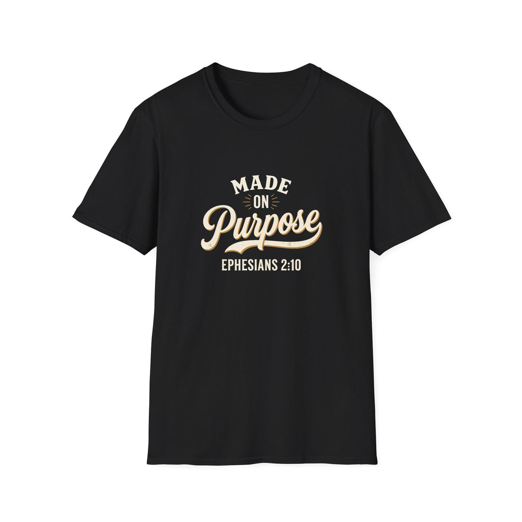 Made on Purpose — Classic Shirt | Ephesians 2:10 Christian Apparel