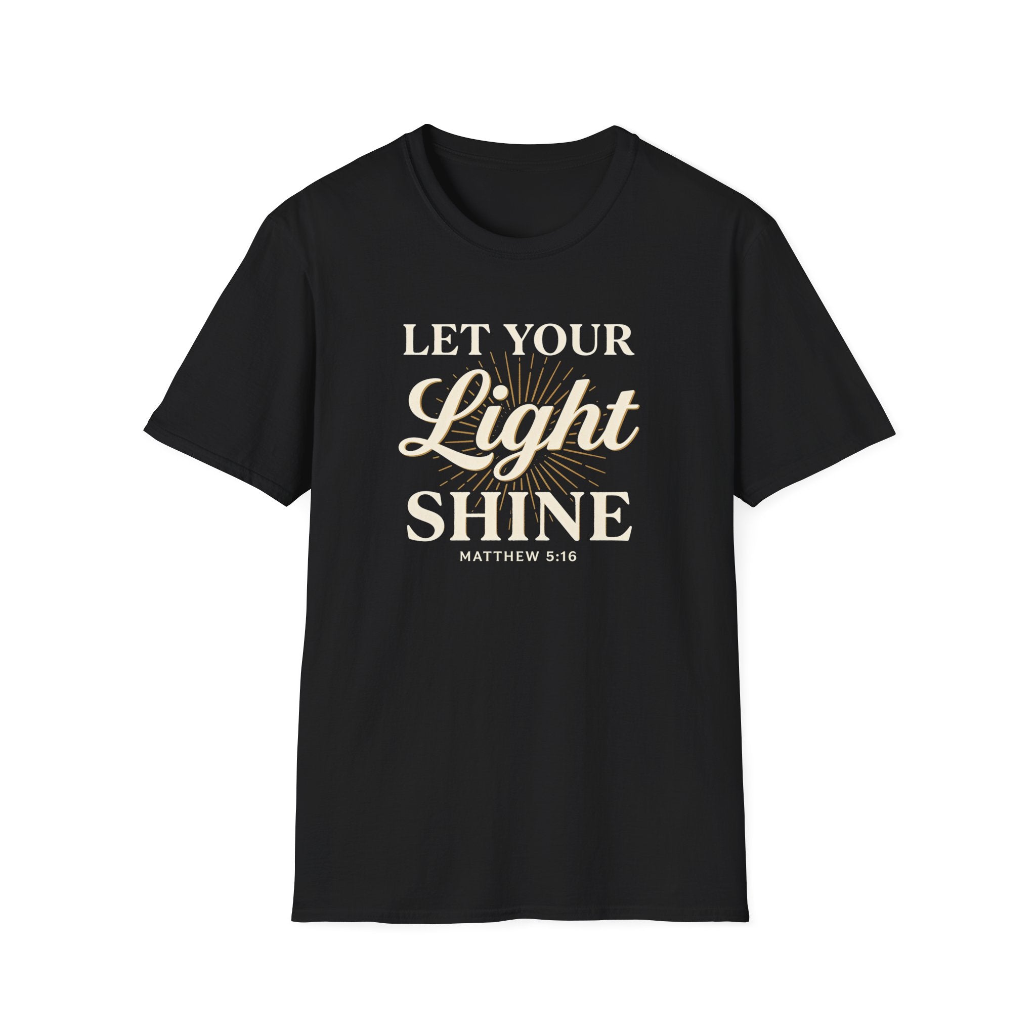 Let Your Light Shine — Classic Shirt | Matthew 5:16 Christian Apparel