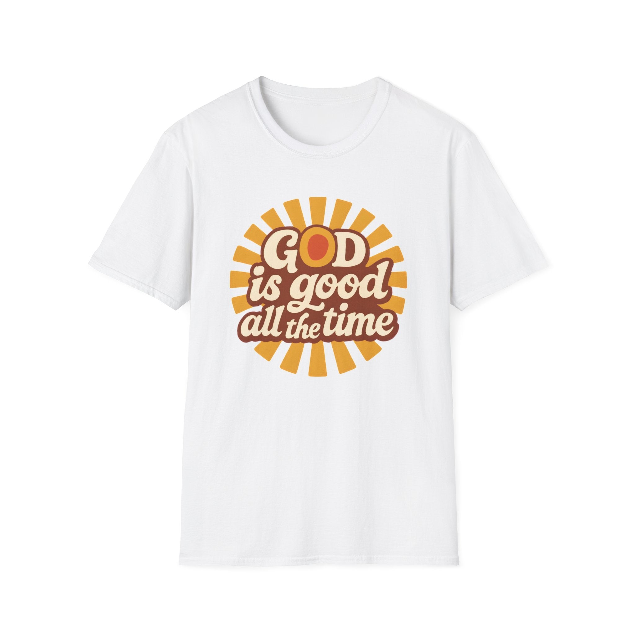 God Is Good All the Time — Classic Shirt | Retro Christian Apparel