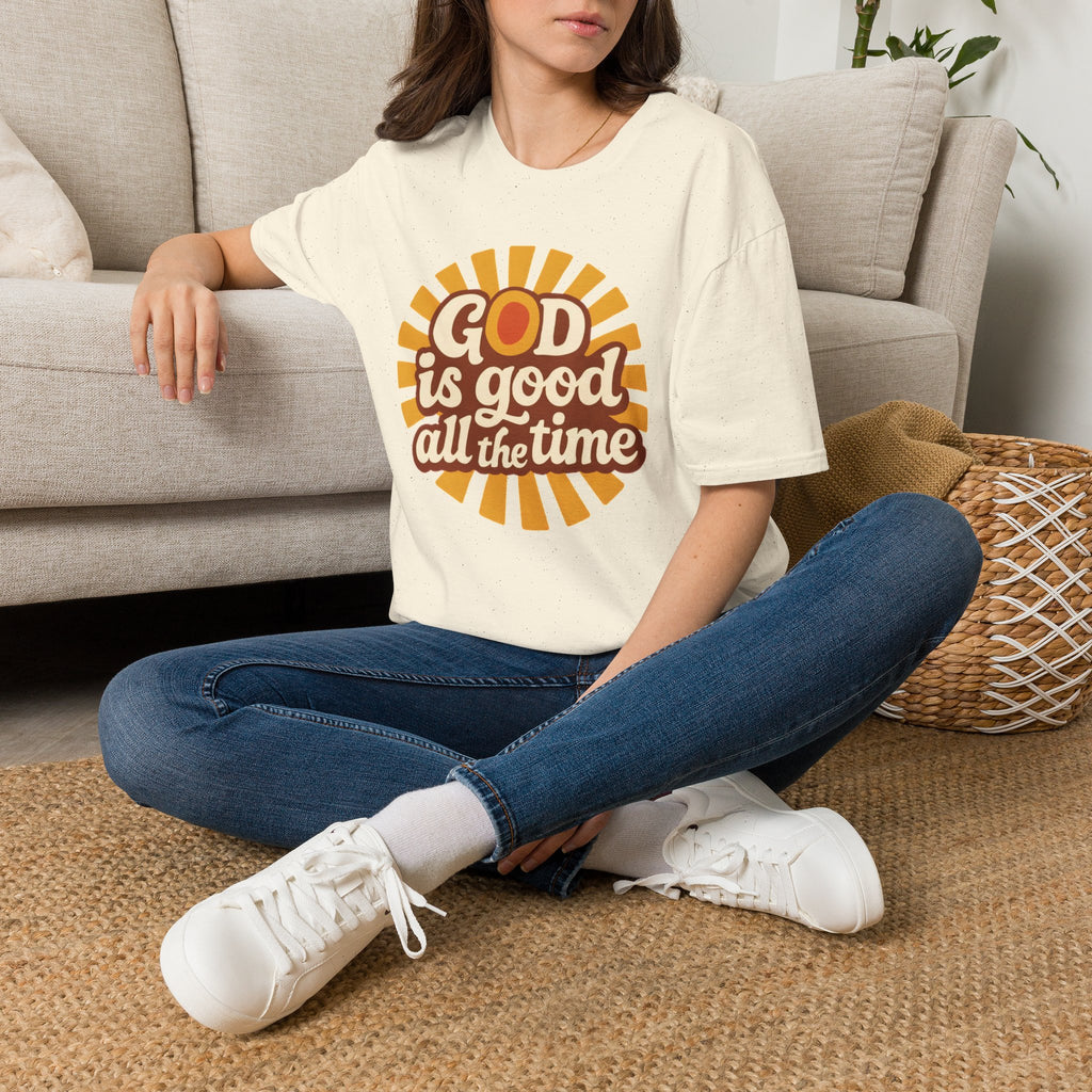 God Is Good All the Time — Classic Shirt | Retro Christian Apparel