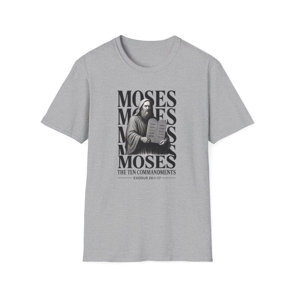 Moses & the Ten Commandments — Classic Shirt | Exodus 20 Christian Apparel