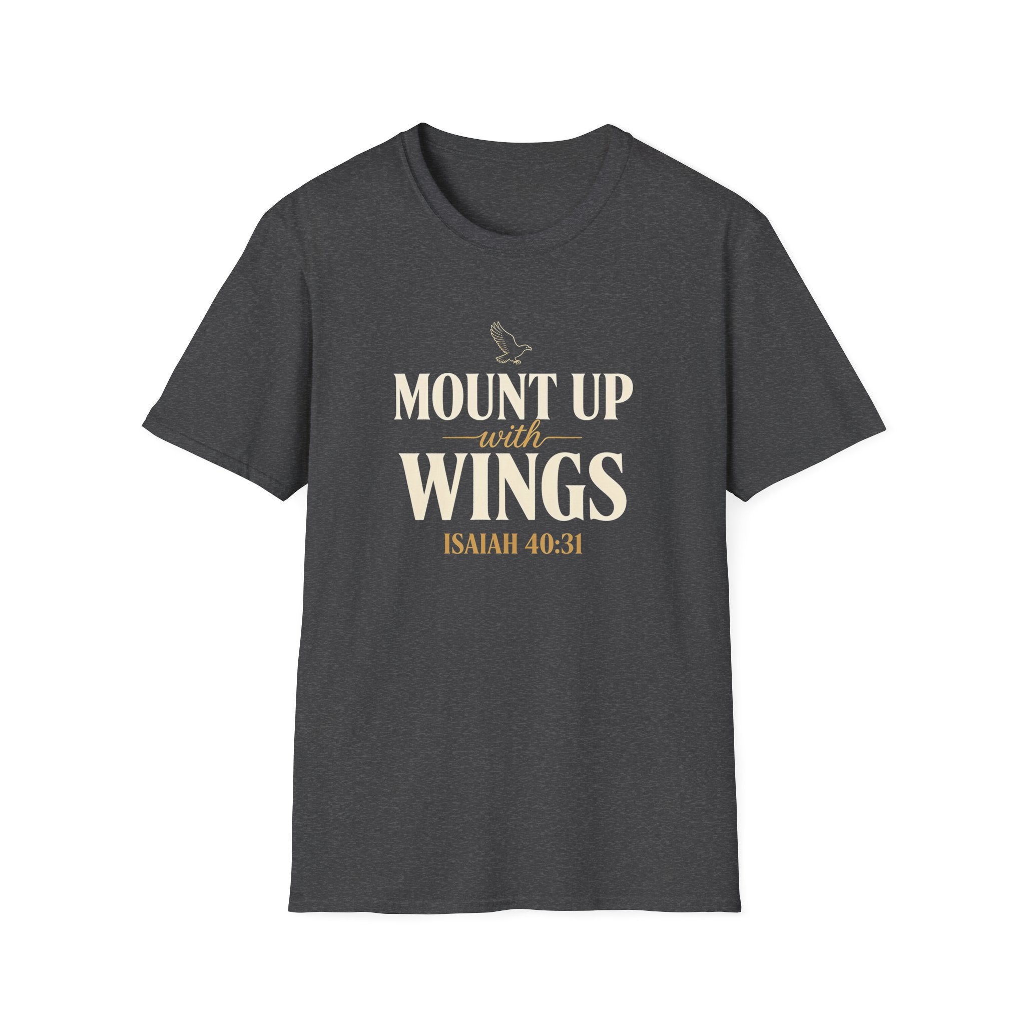 Mount Up With Wings — Classic Shirt | Isaiah 40:31 Christian Apparel