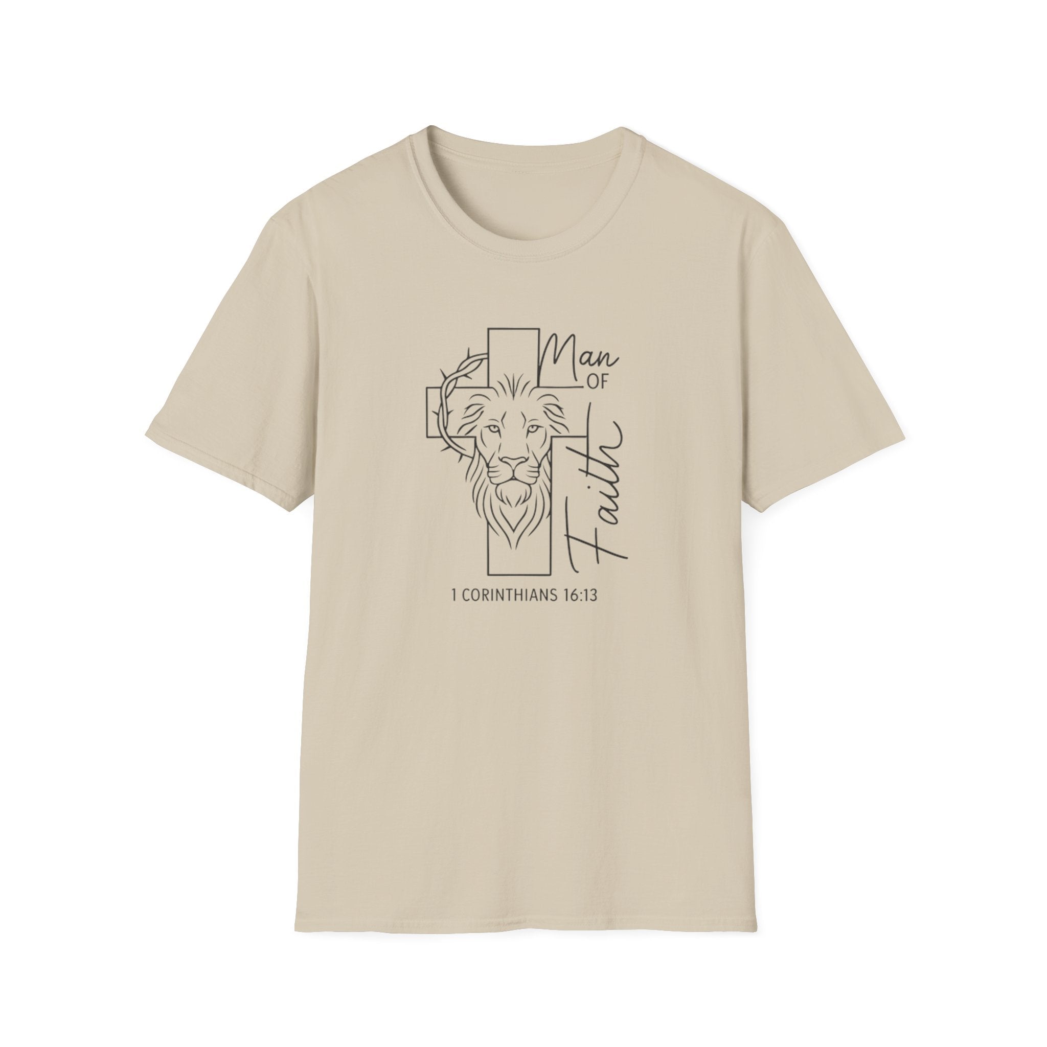 Man of Faith — Classic Shirt | 1 Corinthians 16:13 Christian Apparel
