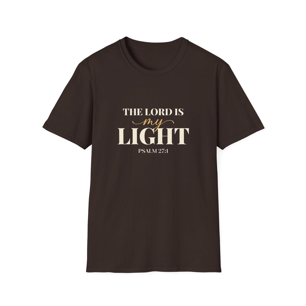 The Lord Is My Light — Classic Shirt | Psalm 27:1 Christian Apparel
