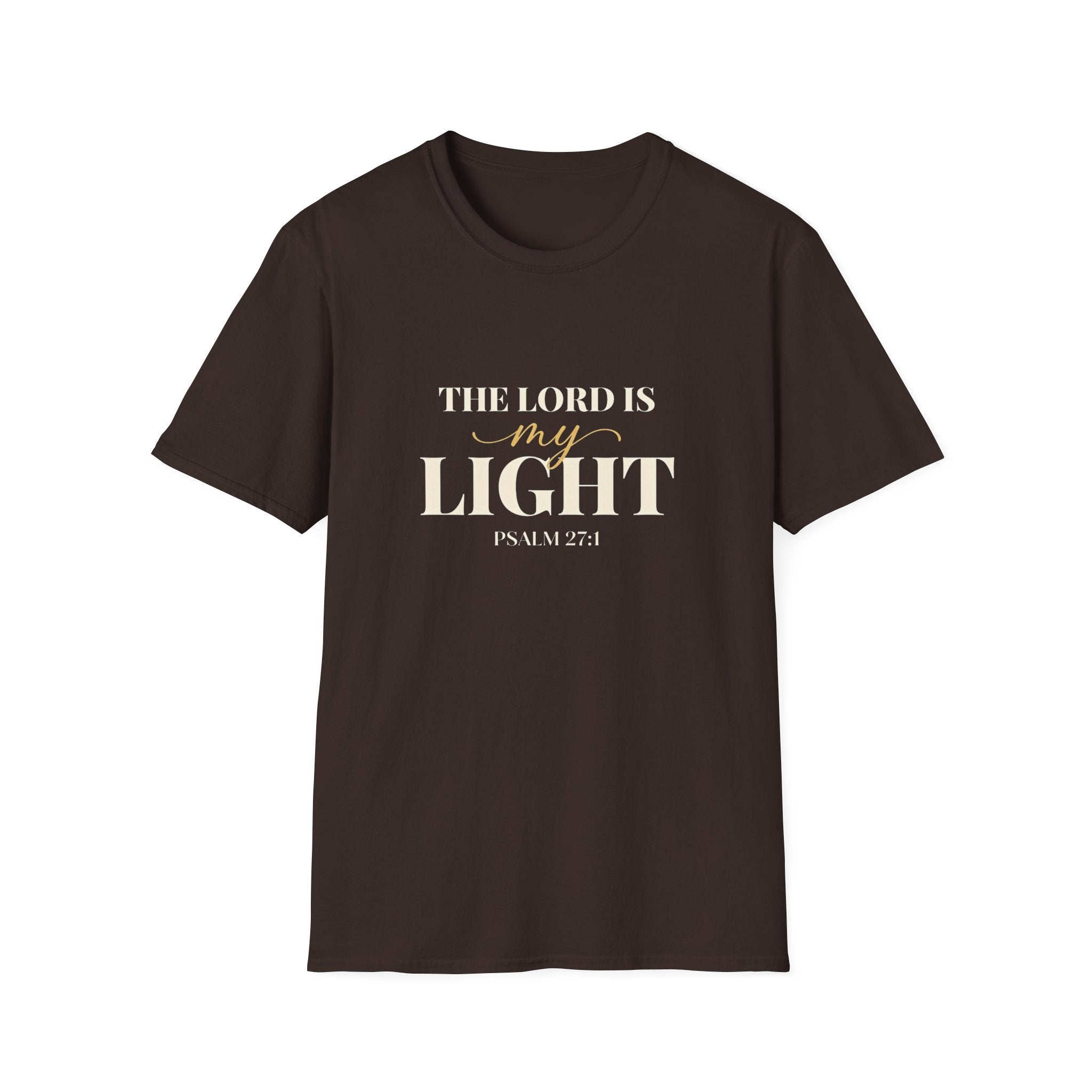 The Lord Is My Light — Classic Shirt | Psalm 27:1 Christian Apparel