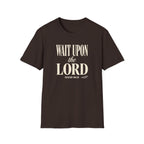 Wait Upon the Lord — Classic Shirt | Isaiah 40:31 Christian Apparel