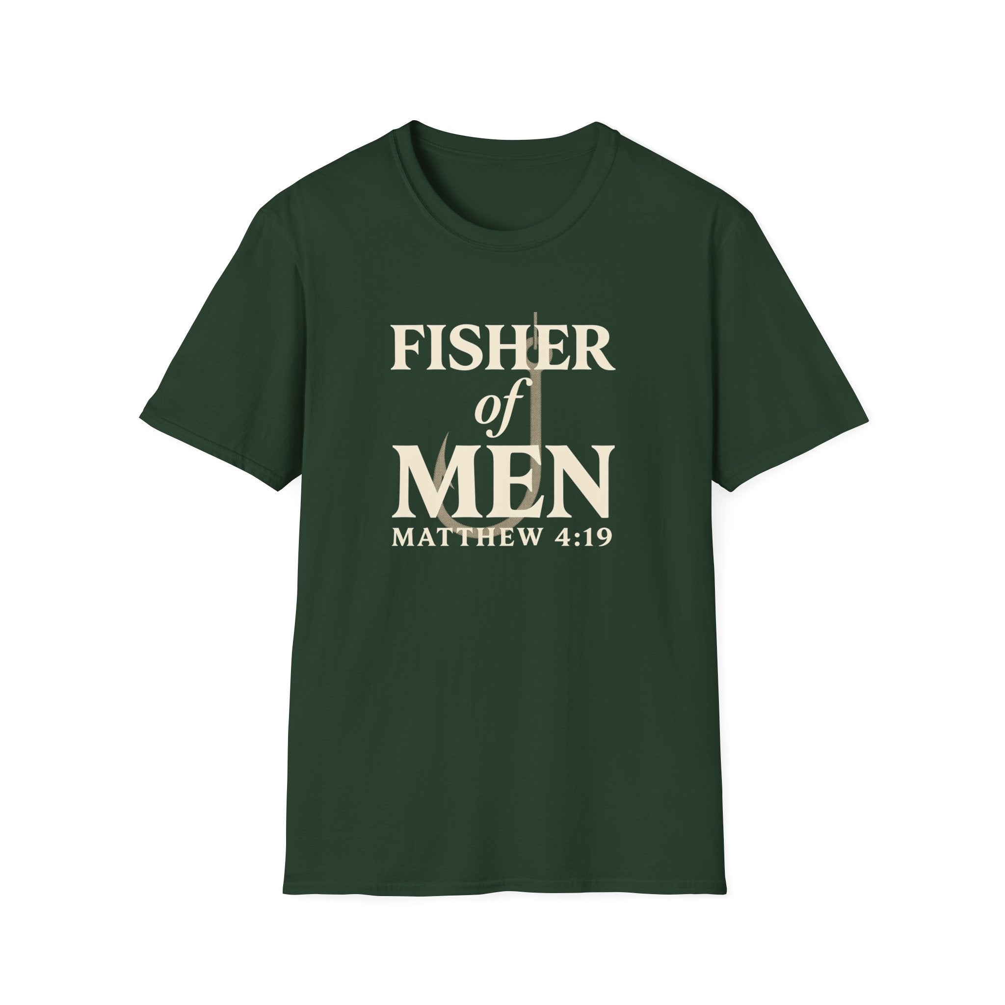 Fisher of Men — Classic Shirt | Matthew 4:19 Christian Fishing Apparel