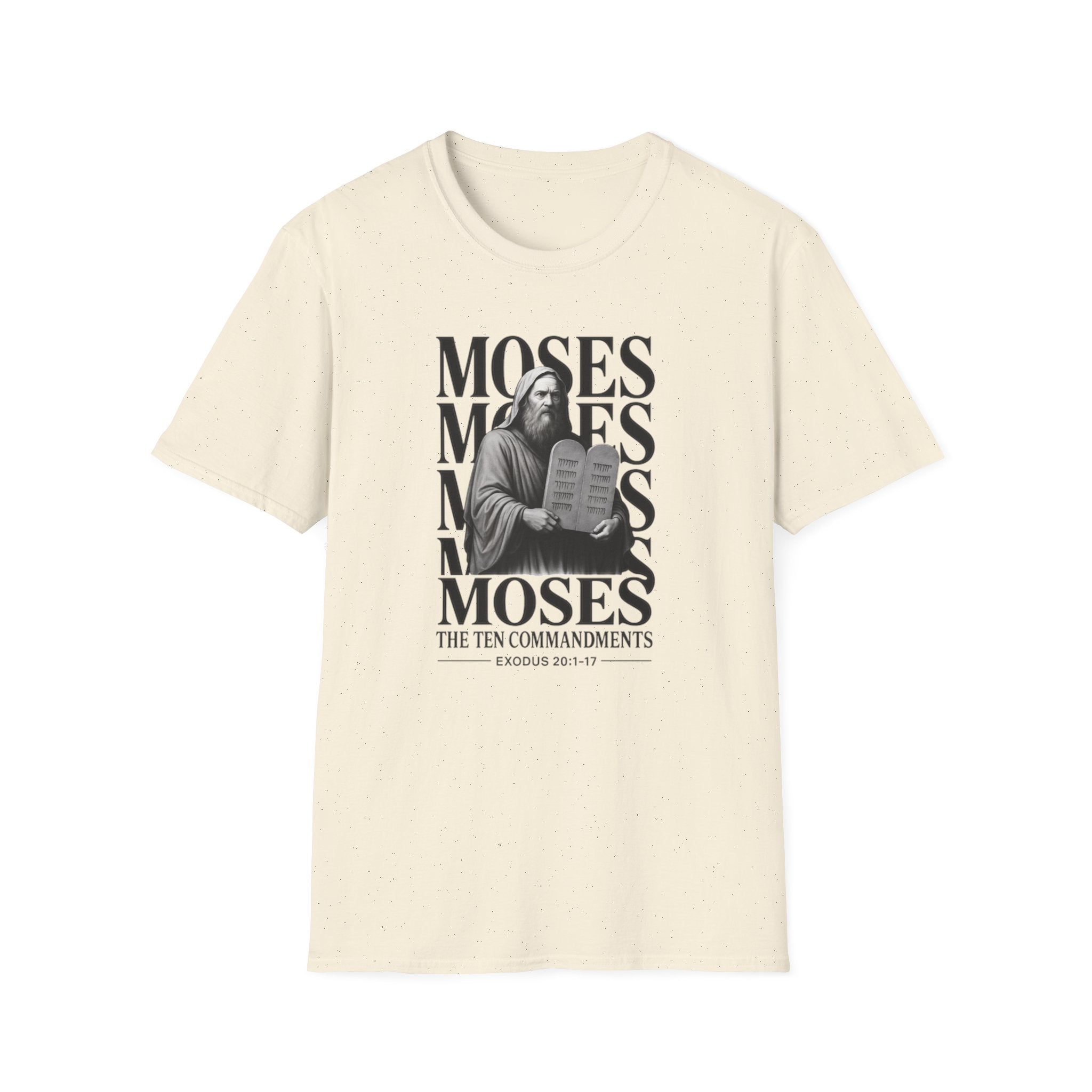 Moses & the Ten Commandments — Classic Shirt | Exodus 20 Christian Apparel