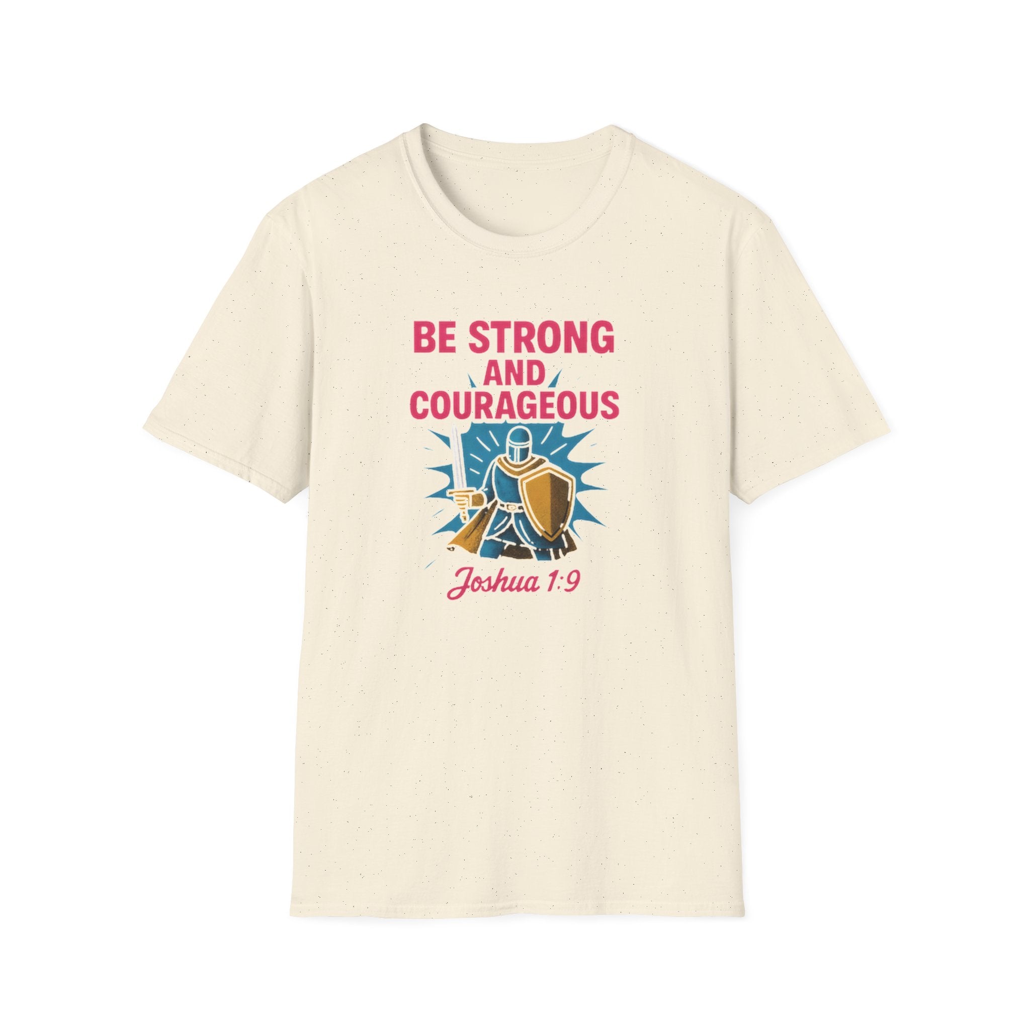 Be Strong and Courageous Knight — Classic Shirt | Joshua 1:9 Youth Apparel