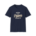 Made on Purpose — Classic Shirt | Ephesians 2:10 Christian Apparel
