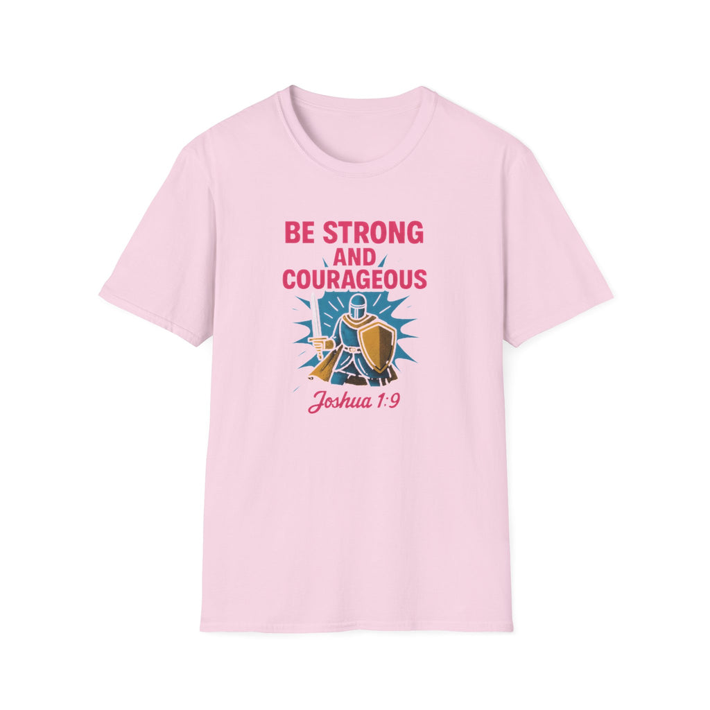 Be Strong and Courageous Knight — Classic Shirt | Joshua 1:9 Youth Apparel