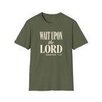 Wait Upon the Lord — Classic Shirt | Isaiah 40:31 Christian Apparel