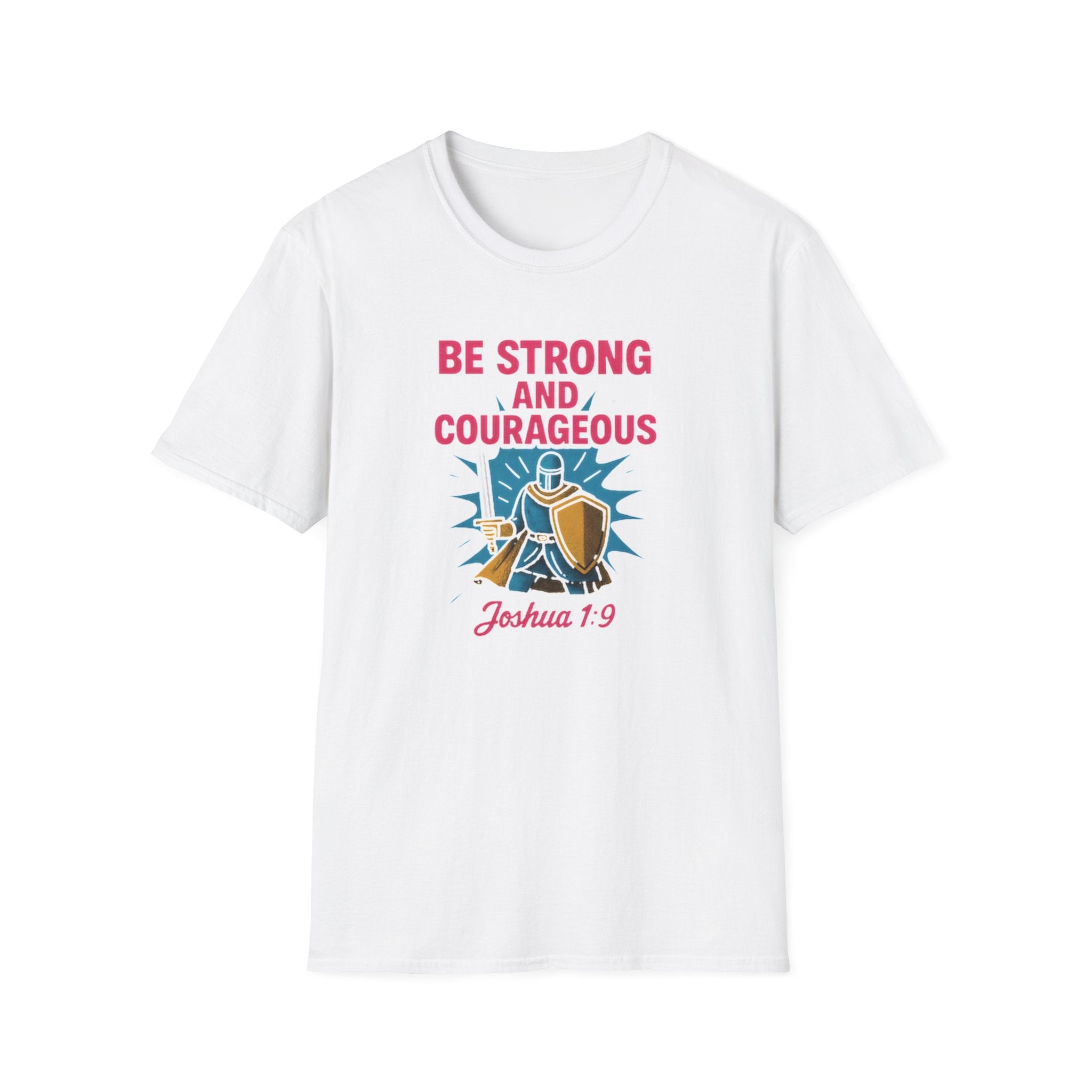 Be Strong and Courageous Knight — Classic Shirt | Joshua 1:9 Youth Apparel