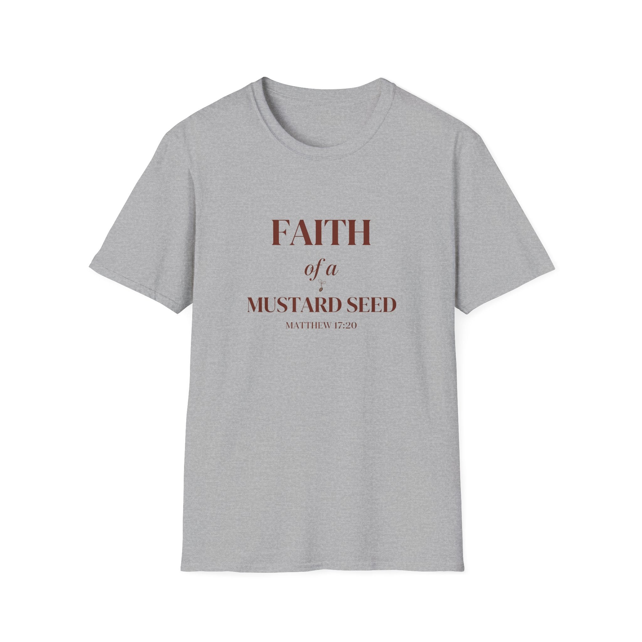 Faith of a Mustard Seed — Classic Shirt | Matthew 17:20 Christian Apparel