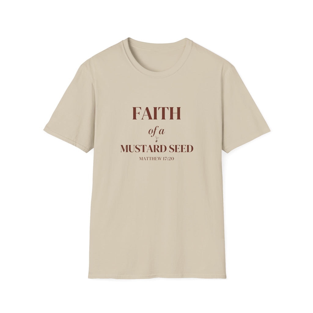 Faith of a Mustard Seed — Classic Shirt | Matthew 17:20 Christian Apparel