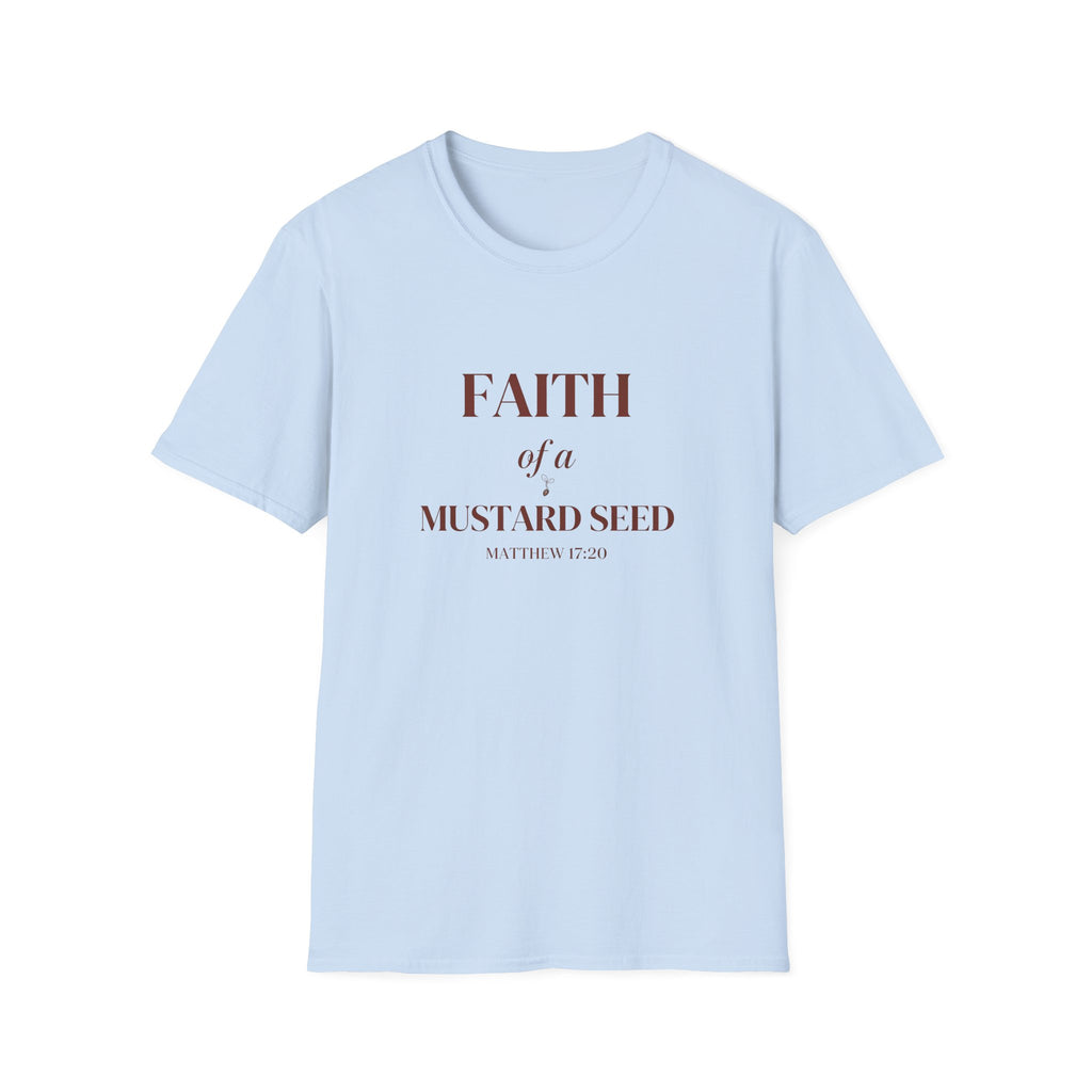 Faith of a Mustard Seed — Classic Shirt | Matthew 17:20 Christian Apparel