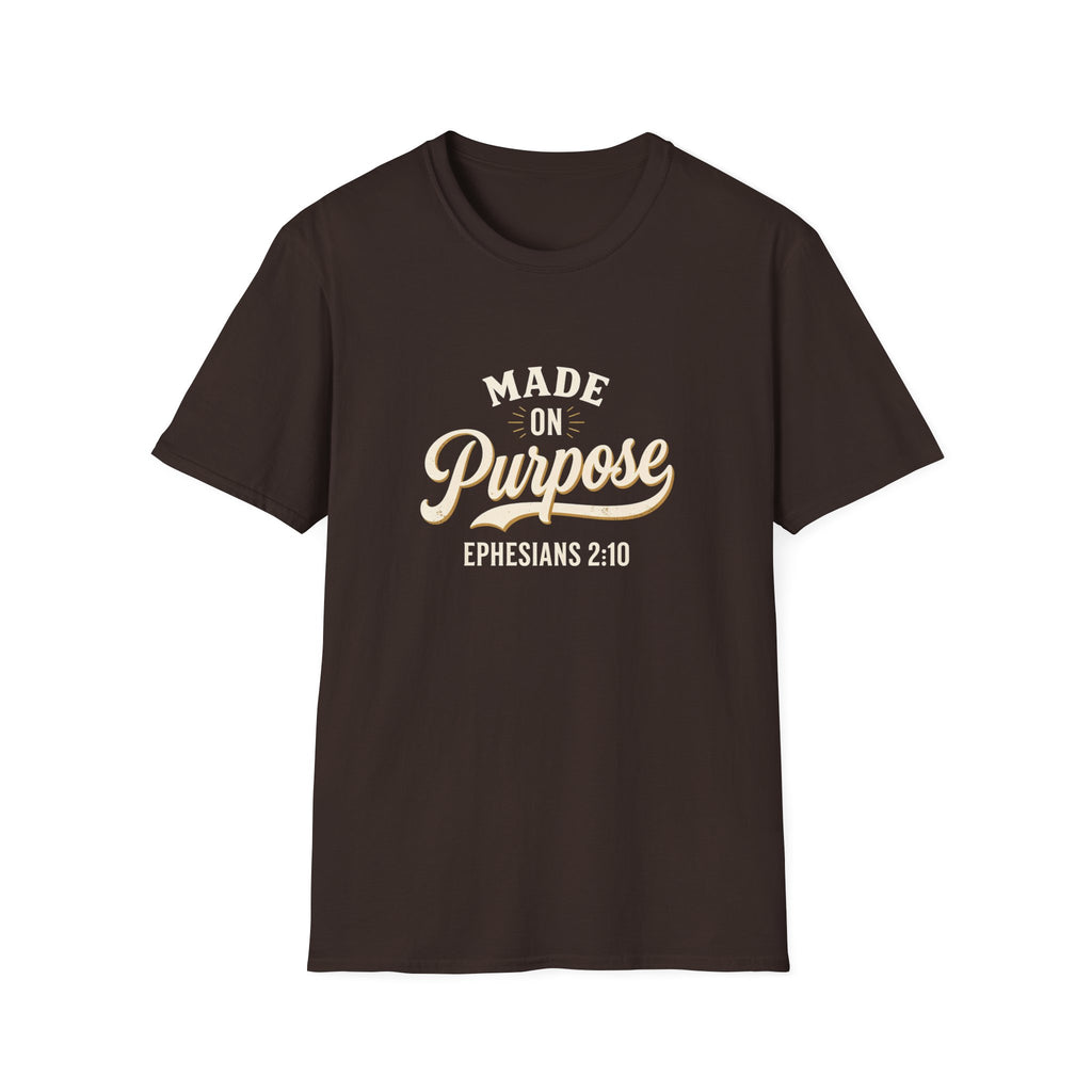 Made on Purpose — Classic Shirt | Ephesians 2:10 Christian Apparel